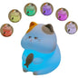 Cute Axolotl Night Light Silicone Nursery Sleeping Lamp Touch Control Nightlights USB Rechargeable Table Lamp for Child