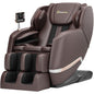 Full Body Zero Gravity Shiatsu Recliner Electric Massage Chair, Brown