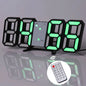 Nordic Digital Alarm Clocks Wall Clocks Hanging Watch Snooze Table Clocks Calendar Thermometer Electronic Clock Digital Clocks