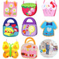 Kids Sewing Kit Woodland Animals Craft Kit DIY Sewing Felt Plush Animals for Kids Beginners Educational Sewing Set Girl Art Toy