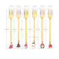 Wholesale Christmas Coffee Spoon & Fork Sets Coffee Stirring Spoon Creative Dessert Tea Spoon Shovel Christmas Gift Box