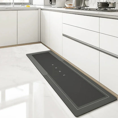 Diatomite Mat Kitchen Rug Non-Slip Kitchen Long Carpet Super Absorbent Floor Mats Entrance Doormat Carpets for Living Room 러그