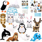 Kids Sewing Kit Woodland Animals Craft Kit DIY Sewing Felt Plush Animals for Kids Beginners Educational Sewing Set Girl Art Toy