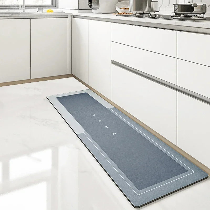 Diatomite Mat Kitchen Rug Non-Slip Kitchen Long Carpet Super Absorbent Floor Mats Entrance Doormat Carpets for Living Room 러그