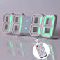 Nordic Digital Alarm Clocks Wall Clocks Hanging Watch Snooze Table Clocks Calendar Thermometer Electronic Clock Digital Clocks